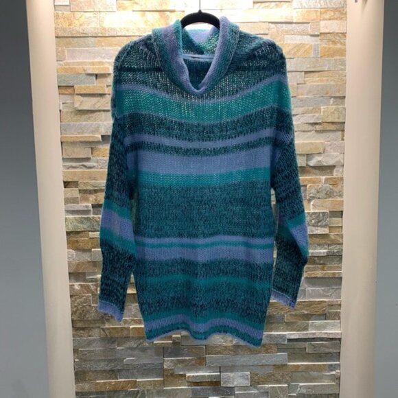 Free People Candy Stripe Tunic Sweater - Picture 3 of 5